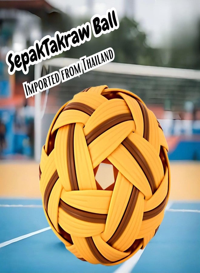 VAYINATO Sepak Takraw Ball, Kick Volleyball - Mens Competion Ball - Imported from Thailand | Growing Sports in India - Image 3